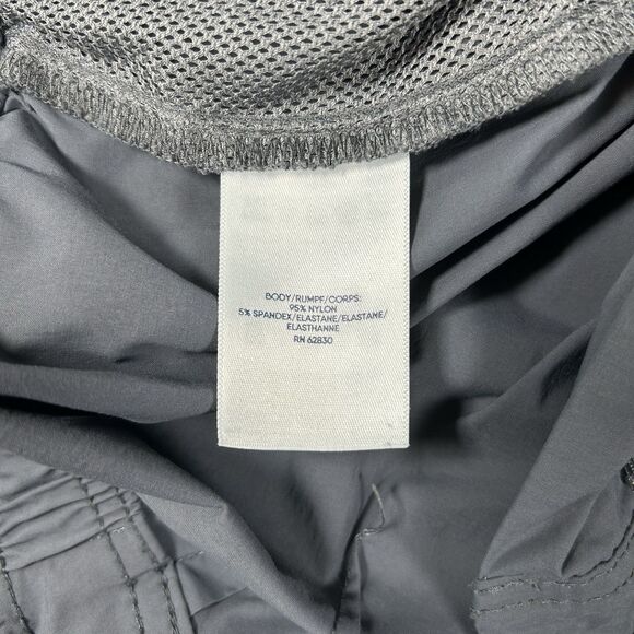 Lands End Men’s Tech Cargo Pant Charcoal Gray Size 42 Lightweight Stretch Waist - Picture 15 of 16